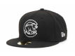 Chicago Cubs New Era MLB Black and White Fashion